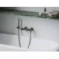 Ravak Eleganta - Mitigeur de baignoire, graphite brossé X070330