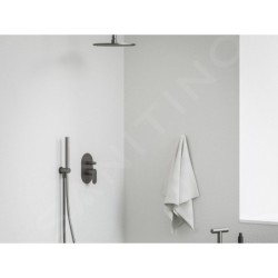 Ravak Eleganta - Mitigeur encastré 2 sorties, avec corps d’encastrement, graphite brossé X070335