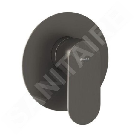 Ravak Eleganta - Mitigeur encastré, avec corps d’encastrement, graphite brossé X070336