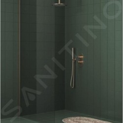 Ravak Espirit - Mitigeur thermostatique encastré pour 2 appareils, or rose brossé X070360