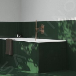 Ravak Espirit - Mitigeur thermostatique encastré pour 2 appareils, or rose brossé X070360
