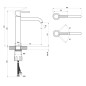 Ravak Espirit - Mitigeur de lavabo, chrome X070389