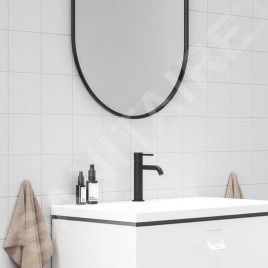 Ravak Espirit - Mitigeur de lavabo, BeCool, noir mat X070396