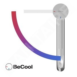 Ravak Espirit - Mitigeur de lavabo, BeCool, noir mat X070396