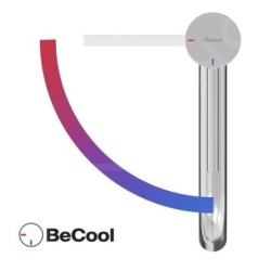 Ravak Espirit - Mitigeur de lavabo, BeCool, or rose brossé X070398