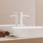 Ravak Espirit - Mitigeur de lavabo, BeCool, blanc mat X070405
