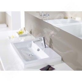 Hansa Twist - Mitigeur de lavabo avec garniture de vidage, chrome 09092283