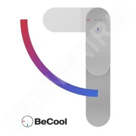 Ravak Eleganta - Mitigeur de lavabo, BeCool, graphite brossé X070422