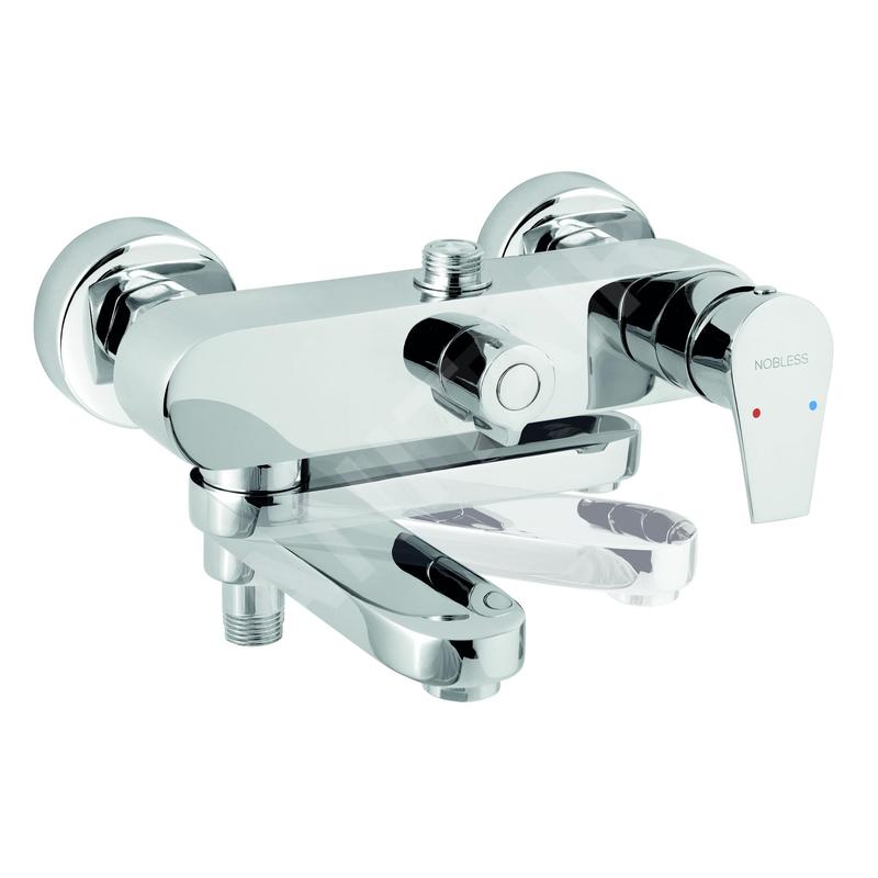 Novaservis Nobless Vision X - Robinetterie de baignoire, chrome 42023/1,0