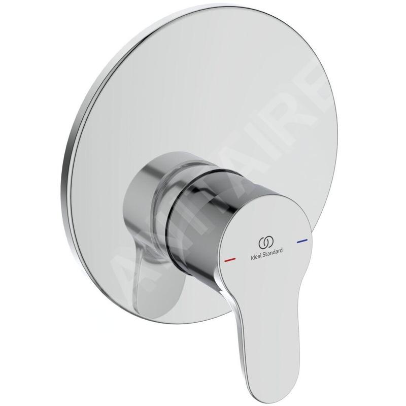 Ideal Standard Cerabase - Mitigeur de douche encastré, avec corps d’encastrement, chrome A7392AA
