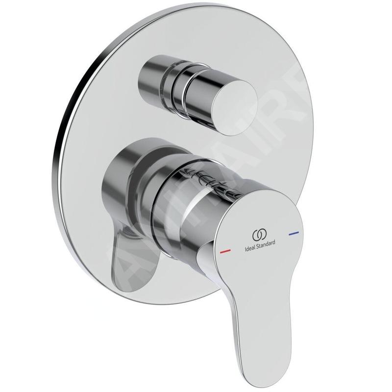 Ideal Standard Cerabase - Mitigeur encastré, pour 2 sorties, chrome A7395AA