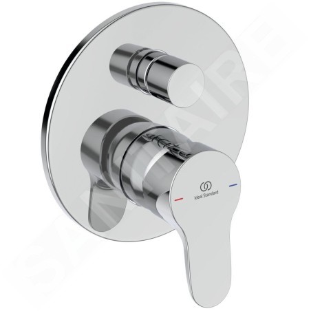 Ideal Standard Cerabase - Mitigeur encastré, pour 2 sorties, chrome A7395AA