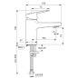 Ideal Standard CeraPlan - Mitigeur de lavabo, noir BD209XG