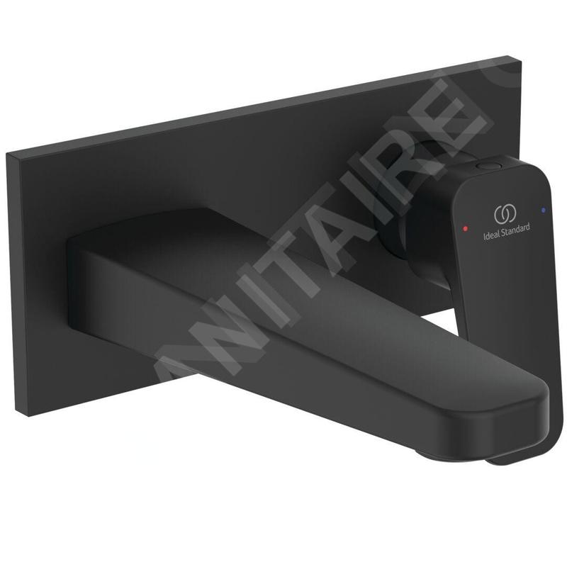 Ideal Standard CeraPlan - Mitigeur de lavabo encastré, noir BD244XG