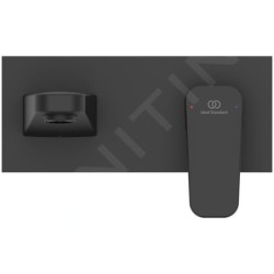 Ideal Standard CeraPlan - Mitigeur de lavabo encastré, noir BD244XG