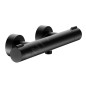 Keuco Plan blue - Mitigeur thermostatique de douche, noir mat 53926371001