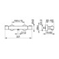 Keuco Plan blue - Mitigeur thermostatique de douche, noir mat 53926371001