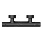 Keuco Plan blue - Mitigeur thermostatique de douche, noir mat 53926371001