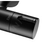 Keuco Plan blue - Mitigeur thermostatique de douche, noir mat 53926371001