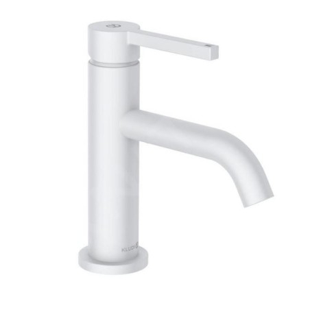 Kludi Nova Fonte - Mitigeur de lavabo avec bonde Push-Open, blanc mat 202665315
