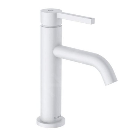 Kludi Nova Fonte - Mitigeur de lavabo avec bonde Push-Open, blanc mat 202885315