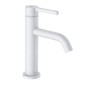 Kludi Nova Fonte - Mitigeur de lavabo avec bonde Push-Open, blanc mat 202885315