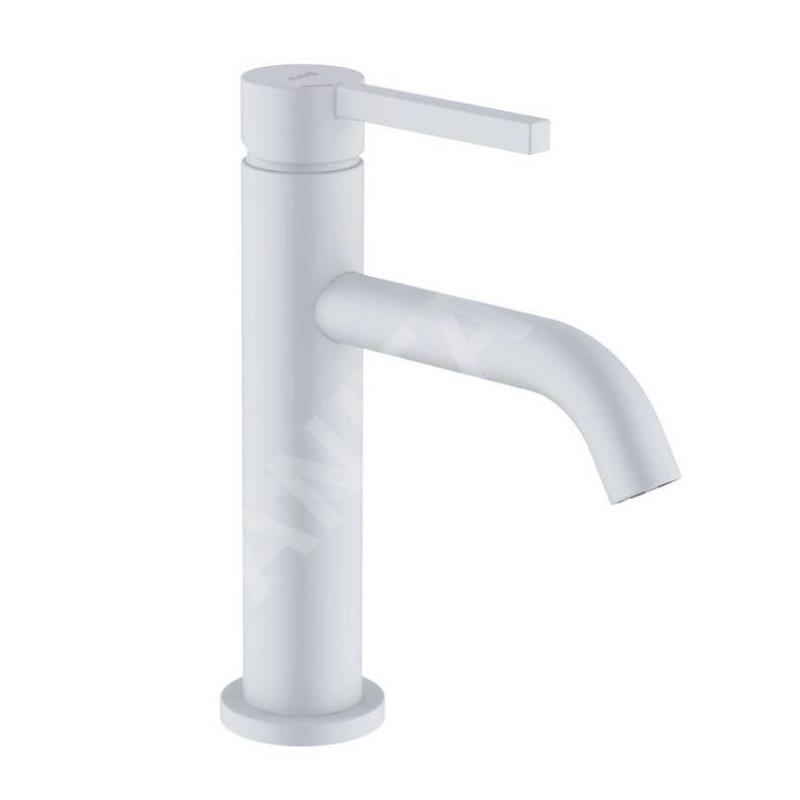 Kludi Nova Fonte - Mitigeur de lavabo avec vidage Push-Open, EcoPlus, blanc mat 202895315