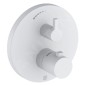 Kludi Nova Fonte - Mitigeur de douche thermostatique encastré, blanc mat 208355315