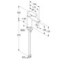 Kludi Pure&Solid - Mitigeur de lavabo, EcoPlus, chrome 341980575WR4