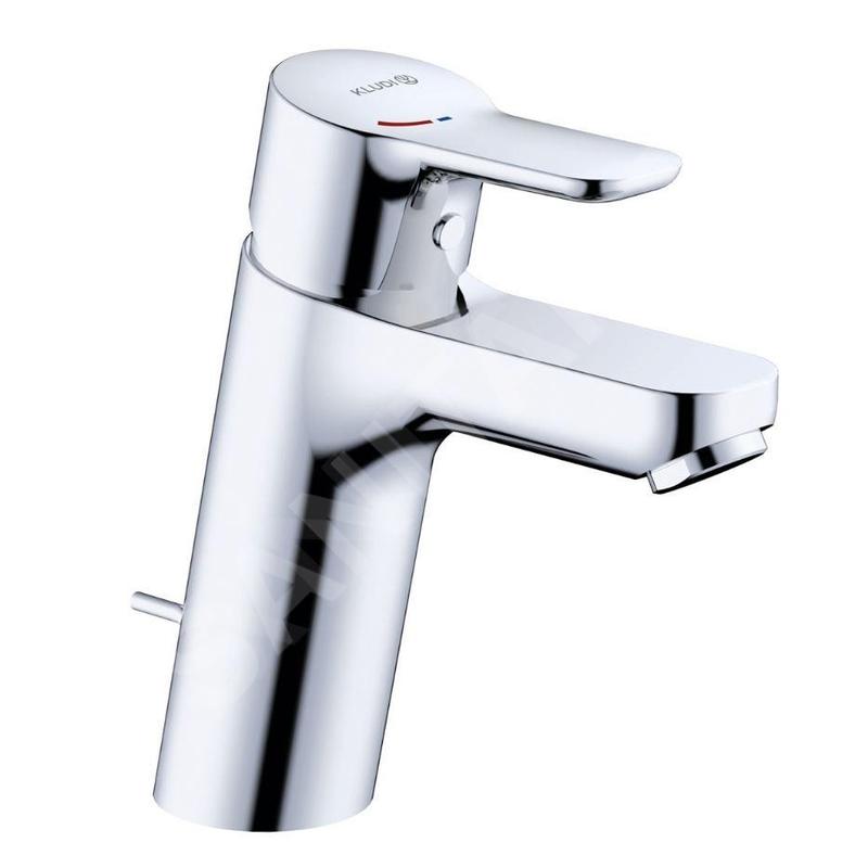 Kludi Pure&Easy - Mitigeur de lavabo, avec vidage, EcoPlus, chrome 372930565WR4