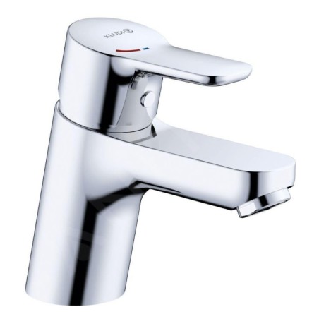 Kludi Pure&Easy - Mitigeur de lavabo, EcoPlus, chrome 373890565WR4