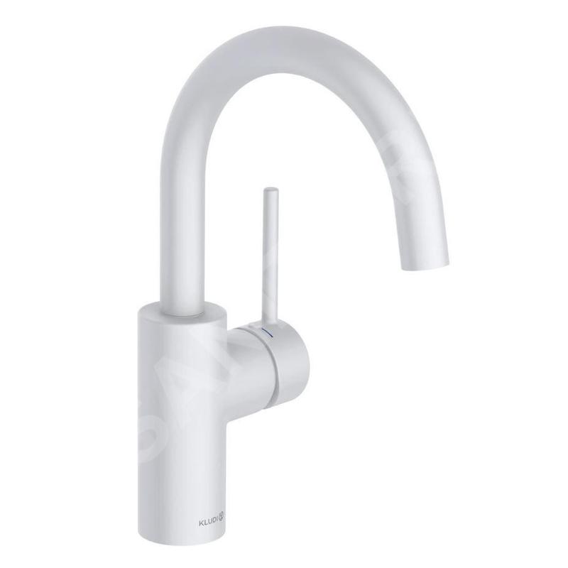 Kludi Bozz - Mitigeur de lavabo, blanc mat 380285376