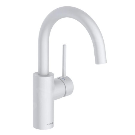 Kludi Bozz - Mitigeur de lavabo, blanc mat 380285376