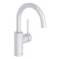 Kludi Bozz - Mitigeur de lavabo, blanc mat 380285376