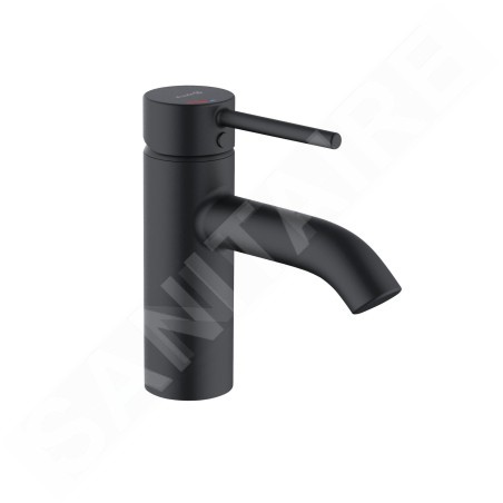 Kludi Bozz - Mitigeur de lavabo, EcoPlus, noir mat 383893976