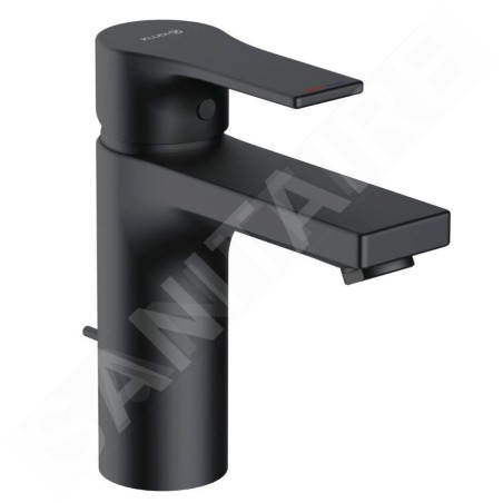 Kludi Zenta SL - Mitigeur de lavabo avec vidage, noir mat 482903965