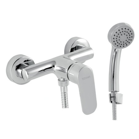 Novaservis Titania Cosmos - Mitigeur de douche avec accessoires, chromé 90261,0E