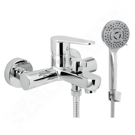 Novaservis Titania Fresh - Mitigeur de baignoire avec accessoires, chrome 96021,0E