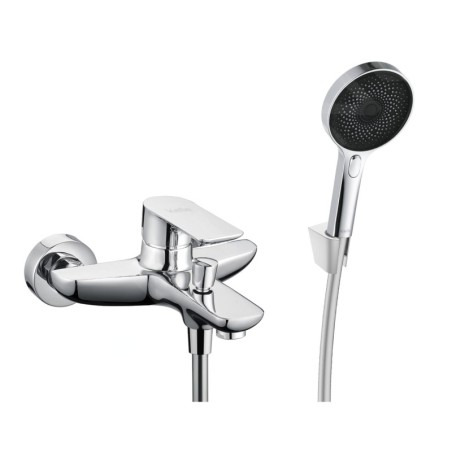 kielle Vega - Mitigeur de baignoire avec accessoires, chrome 10318SN10
