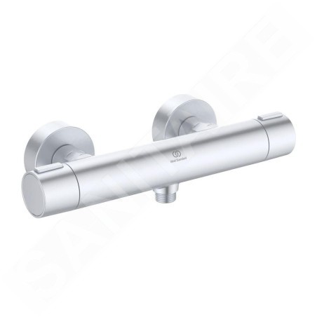 Ideal Standard ALU+ - Mitigeur thermostatique de douche, argenté BD582SI