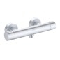 Ideal Standard ALU+ - Mitigeur thermostatique de douche, argenté BD582SI