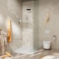 Hansgrohe ShowerSelect Comfort - Mitigeur thermostatique encastré, 2 sorties, blanc mat 15554700