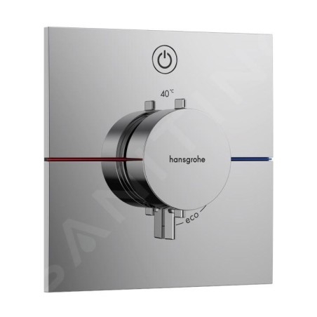 Hansgrohe ShowerSelect Comfort - Mitigeur thermostatique encastré, chrome 15571000