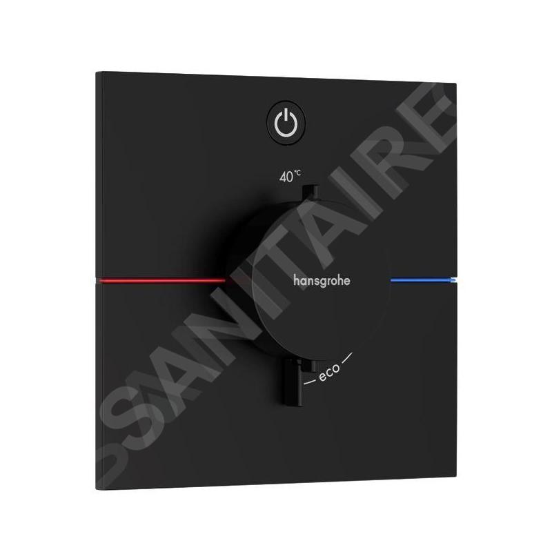 Hansgrohe ShowerSelect Comfort - Mitigeur thermostatique encastré, noir mat 15571670 Hansgrohe ShowerSelect Comfort - Mitigeur thermostatique encastré, noir mat 15571670