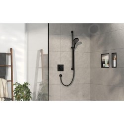 Hansgrohe ShowerSelect Comfort - Mitigeur thermostatique encastré, noir mat 15571670