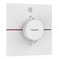 Hansgrohe ShowerSelect Comfort - Mitigeur thermostatique encastré, blanc mat 15571700 Hansgrohe ShowerSelect Comfort - Mitigeur thermostatique encastré, blanc mat 15571700