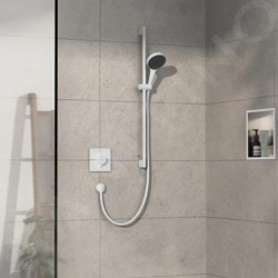 Hansgrohe ShowerSelect Comfort - Mitigeur thermostatique encastré, blanc mat 15571700