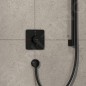 Hansgrohe ShowerSelect Comfort - Mitigeur thermostatique encastré, noir mat 15581670
