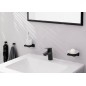 Hansgrohe Logis - Mitigeur de lavabo avec vidage, EcoSmart, noir mat 71070670