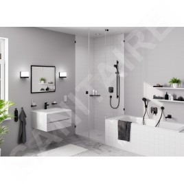 Hansgrohe Logis - Mitigeur de lavabo, EcoSmart, noir mat 71101670